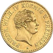 1/2 Frederick D'or 1843 A  