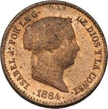 10 Céntimos de real 1864   