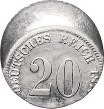 20 Pfennig 1873-1877   