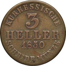 3 Heller 1850   
