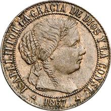 1 Céntimo de escudo 1867   