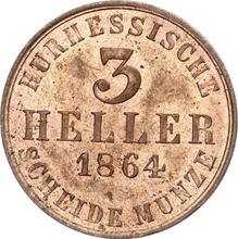 3 Heller 1864   