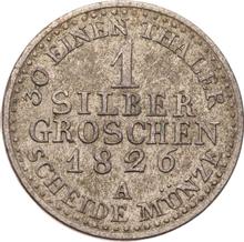 Silber Groschen 1826 A  