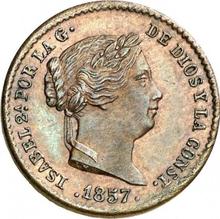 5 Céntimos de real 1857   