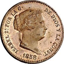 10 Céntimos de real 1858   