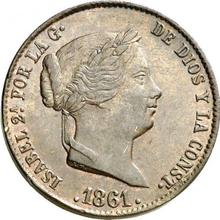 25 Céntimos de real 1861   