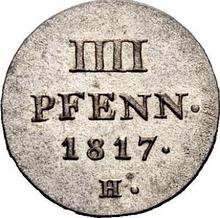 4 Pfennig 1817 H  