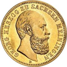 20 Mark 1872 D   "Saxe-Meiningen"