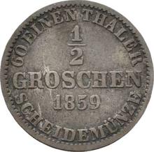 1/2 Groschen 1859  B 