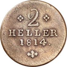 2 Heller 1814   