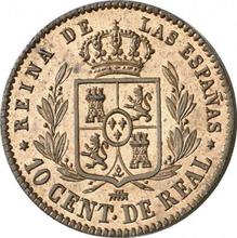 10 Céntimos de real 1856   