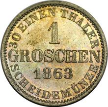 Groschen 1863  B 