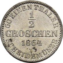 1/2 Groschen 1864  B 
