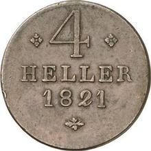 4 Heller 1821   