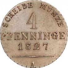 4 Pfennig 1827 A  