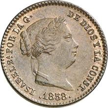 5 Céntimos de real 1858   
