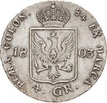 4 Groschen 1803 A   "Silesia"
