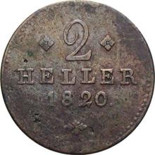 2 Heller 1820   