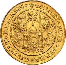 10 Ducat (Portugal) 1592    "Riga"