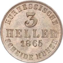 3 Heller 1865   