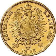 20 Mark 1872 A   "Mecklenburg-Schwerin"
