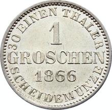 Groschen 1866  B 