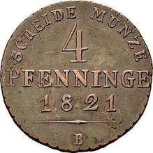 4 Pfennig 1821 B  