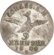 9 Kreuzer 1808 G   "Silesia"