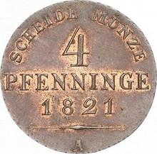 4 Pfennig 1821 A  