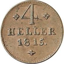 4 Heller 1815   