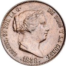 25 Céntimos de real 1858   