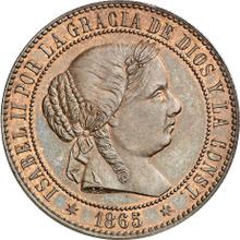 2 1/2 Céntimos de Escudo 1865   