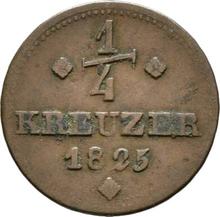 1/4 Kreuzer 1825   