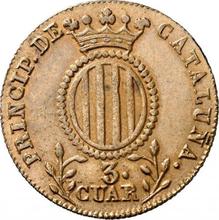 3 Cuartos 1838    "Catalonia"