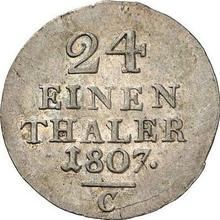 1/24 Thaler 1807 C  