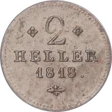 2 Heller 1818   