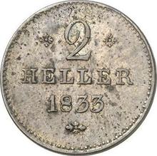 2 Heller 1833   