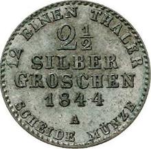 2-1/2 Silber Groschen 1844 A  