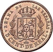 5 Céntimos de real 1859   