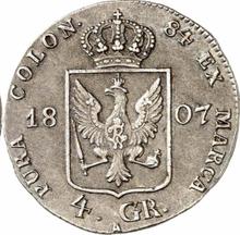4 Groschen 1807 A   "Silesia"