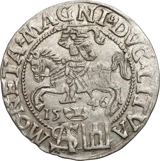 Reverse 1 Grosz 1546 "Lithuania" - Poland
