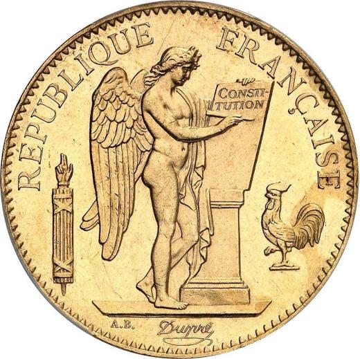 Аверс монеты - 100 франков 1887 A Париж - Франция, Третья республика