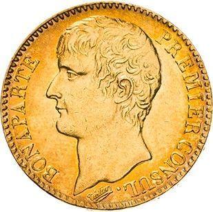 Obverse 40 Francs AN 12 (1803-1804) A Paris - France, Napoleon I