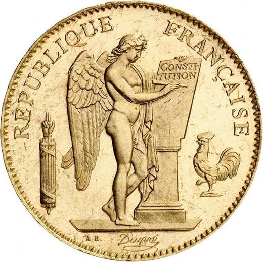 Аверс монеты - 50 франков 1889 A Париж - Франция, Третья республика