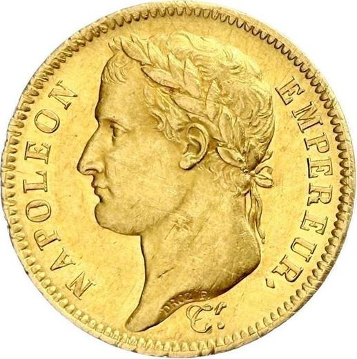 Obverse 40 Francs 1812 A "Type 1809-1813" Paris - France, Napoleon I