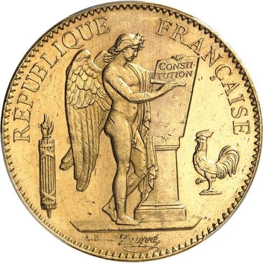 Аверс монеты - 100 франков 1912 A Париж - Франция, Третья республика