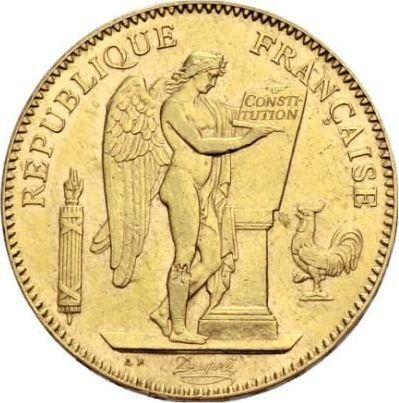 Аверс монеты - 50 франков 1896 A Париж - Франция, Третья республика
