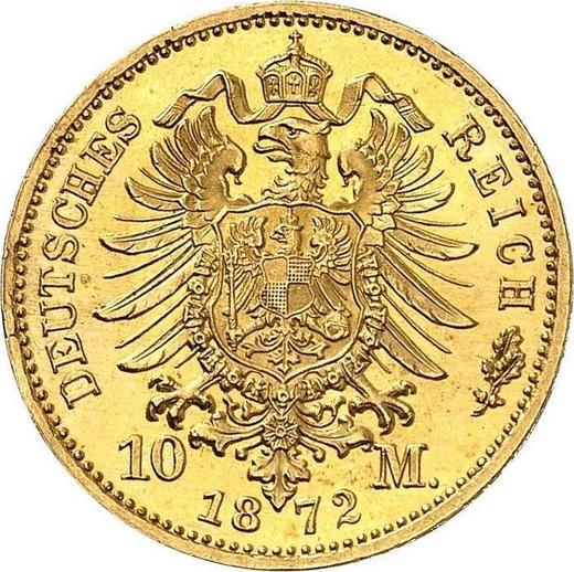 Reverse 10 Mark 1872 G "Baden" - Germany