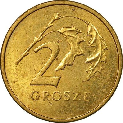 Reverse 2 Grosze 2003 MW - Poland