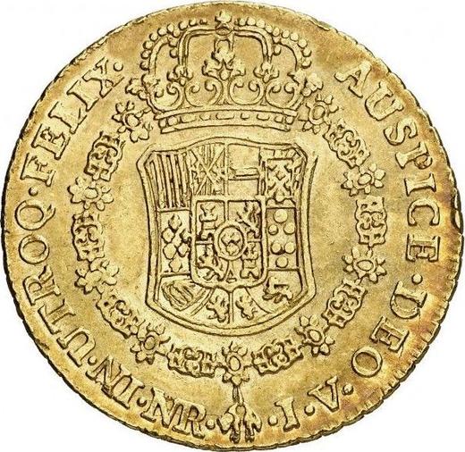 Reverse 8 Escudos 1769 NR JV - Colombia